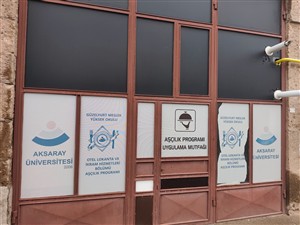 Otel, Lokanta ve İkram Hizmetleri Bölümü Mutfak