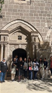 Mimari Dekoratif Sanatlar Bölümü Öğrencileriyle Sanat ve Kültürel Miras Gezisi