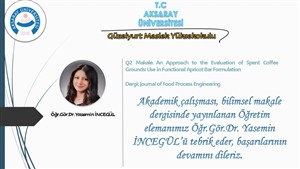 Bilimsel Makale Yayınları