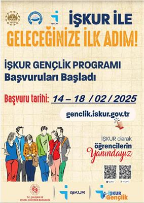 İŞKUR Gençlik Programı Başvuruları